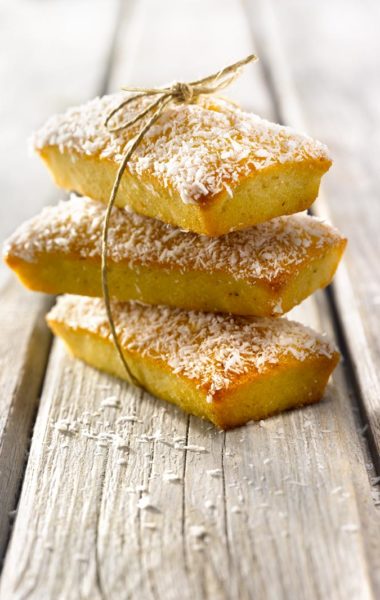 Financiers rhum-coco