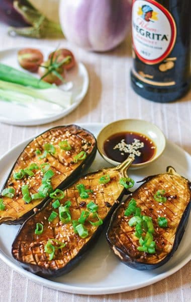 Aubergines grillées et marinées au rhum Negrita🍆💫